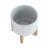 5" Textured Planter W/ Stand-648177775