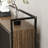 Office Cabinet With Rustic Style And Metal Frame