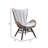 Adagio Tall Wing-back Patio Chair with Cushions-1297032392