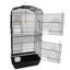 Cage à oiseaux avec perchoir supérieur en fer 36,61 po Revell-961023798