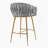 Rukija Upholstered Gold Plated Barstools-120011190