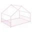 Lit double pleine grandeur en métal, rose-1388813143-1388813140