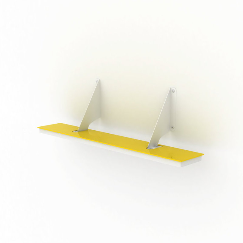 Tablette murale Air, Jaune