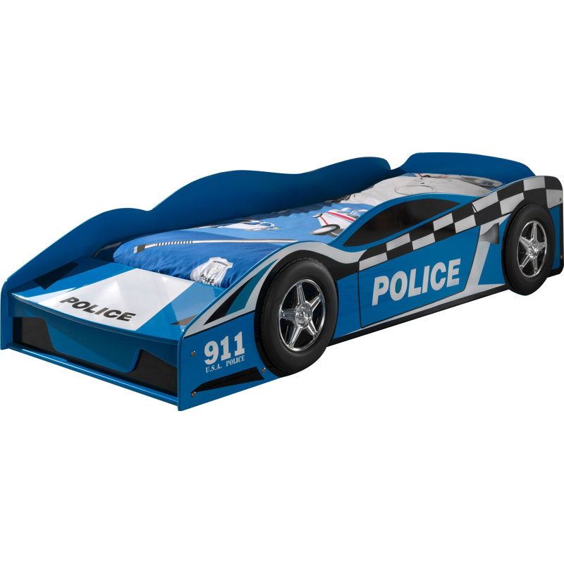 Police Car Bed, 70 x 140 cm