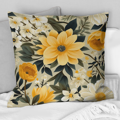 Coussin décoratif rétro en polyester