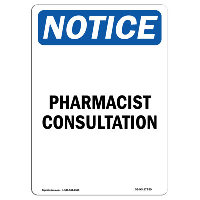 Pharmacist Consultation Sign