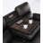 Breathable Power Reclining Sofa With Drop Down Table