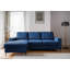 Lofty Lilly 4 seater Corner Sofa Bed-92302275-92302273