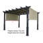 Auvent de remplacement pour pergola-88870822