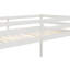 Lit mezzanine avec escalier, blanc