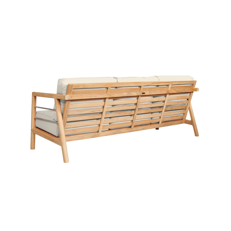 Daniele 5 - Person Outdoor Seating Group with Cushions, Cream