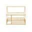 Lit en bois avec structure de toit House House-1842299175-1842299192