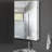 Eastbrook Corner Mount Framed 2 Door Medicine Cabinet with Mirror-2087190561