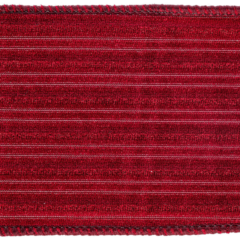 Vickerman 10yd Velvet Lined Satin Back Ribbon., 0.2" H x 360" W x 2.5" D, Burgundy