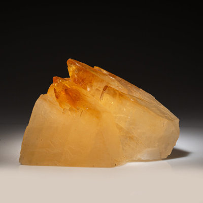Golden Calcite Crystal From Elmwood Mine, Tennessee (2.6 lbs)