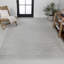 Tapis d'intérieur / d'extérieur réversible bleu marine / crème Leterra-1077603168