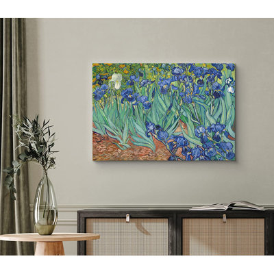Famous Artwork " Irises " by Vincent Van Gogh