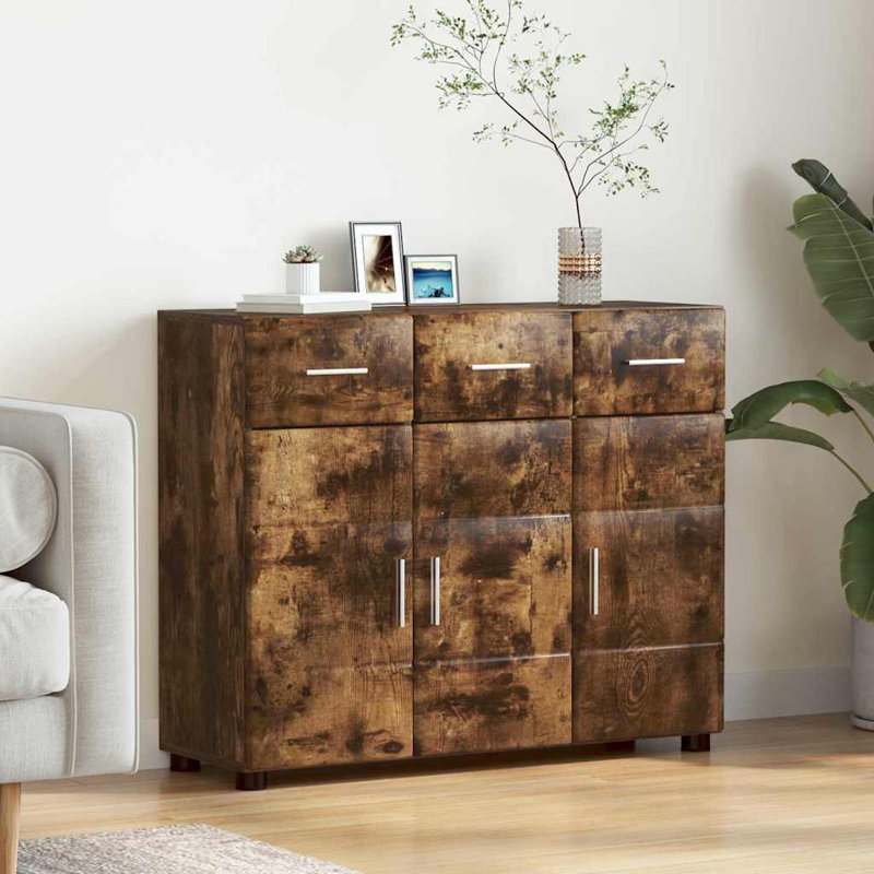 Standard Accent Cabinet, Smoked Oak