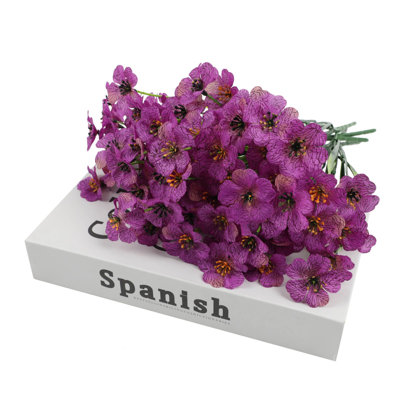 15 pièces de fleurs artificielles pour la décoration intérieure, fleurs simulées en plastique, pot de fleurs suspendus décoratif, jardin intérieur et extérieur, porche, décoration de rebord de fenêtre, rose