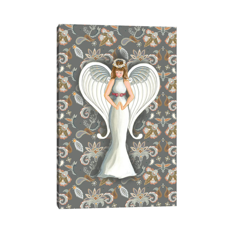 Wonderland Angel I by Andi Metz - Wrapped Canvas Gallery-Wrapped Canvas Giclée, 20.32 cm H x 30.48 cm W
