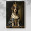ANIMALS Series CLXVI - Toile tendue avec châssis Premium - Prêt à être accroché-1242098437