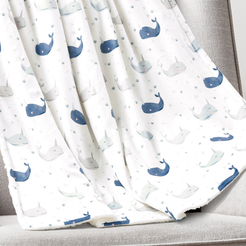 Couverture pour bébé en polyester, L 30 po x L 40 po
