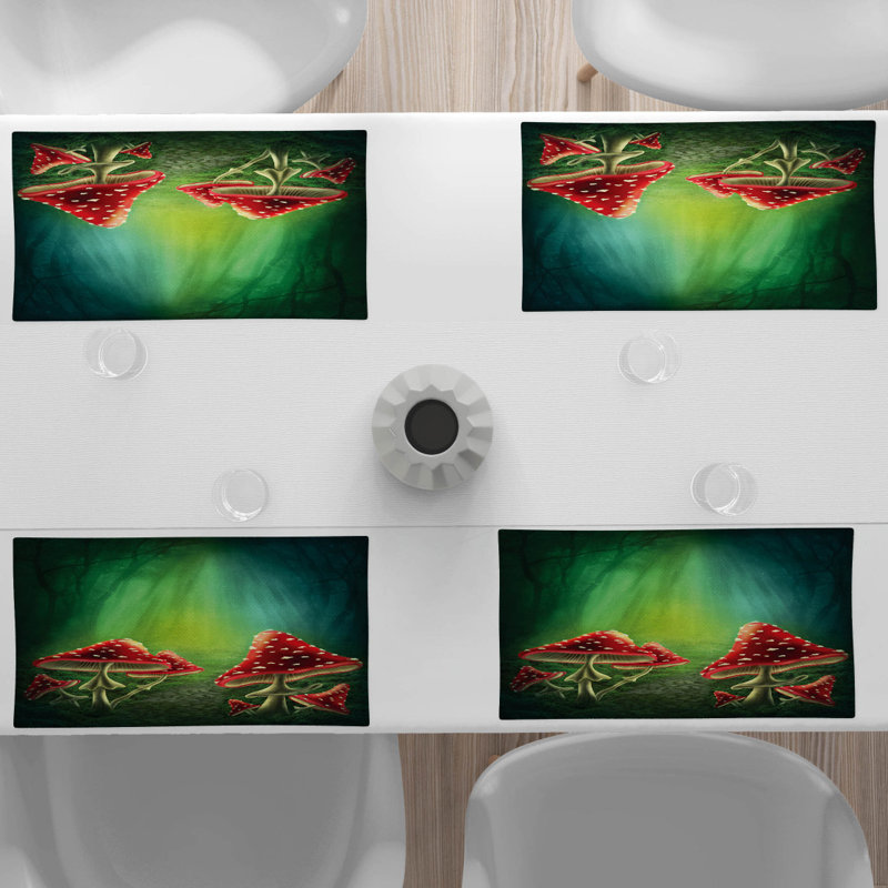 Polyester Animals/Nature Rectangle Placemat