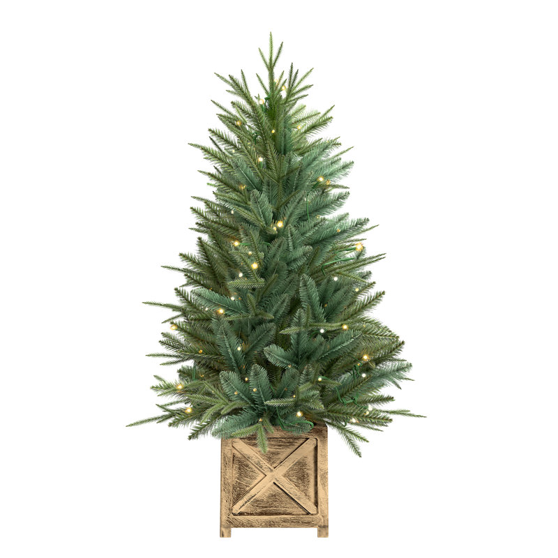 Luxury 123 H Pre-lit Christmas Tree