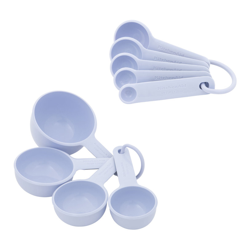 KitchenAid® Universal Measuring Cup and Spoon Set, 9 Piece, Lavender