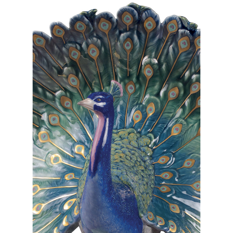 Peacock Figurine