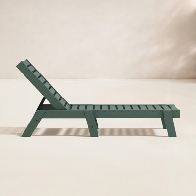 POLYWOOD® Captain 25" Patio Chaise Lounge