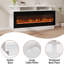 Foyer électrique 2 pièces avec meuble télé avec lumière 2 pièces-1399131125