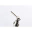 Robinet de cuisine rétractable en nickel brossé. Régulation précise du débit et de la température par deux poignées. Buse haute rotative à 360 degrés pour une utilisation améliorée du lavabo. Laiton silencieux éclaboussures d'eau. Trois-2116947965