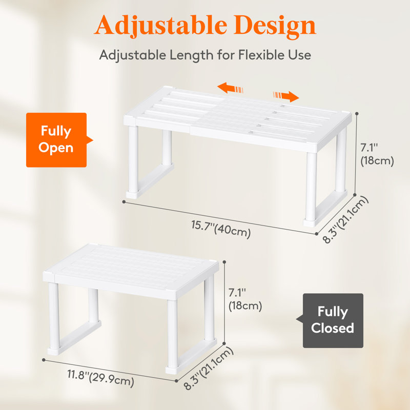 Plastic Adjustable Helper Shelf
