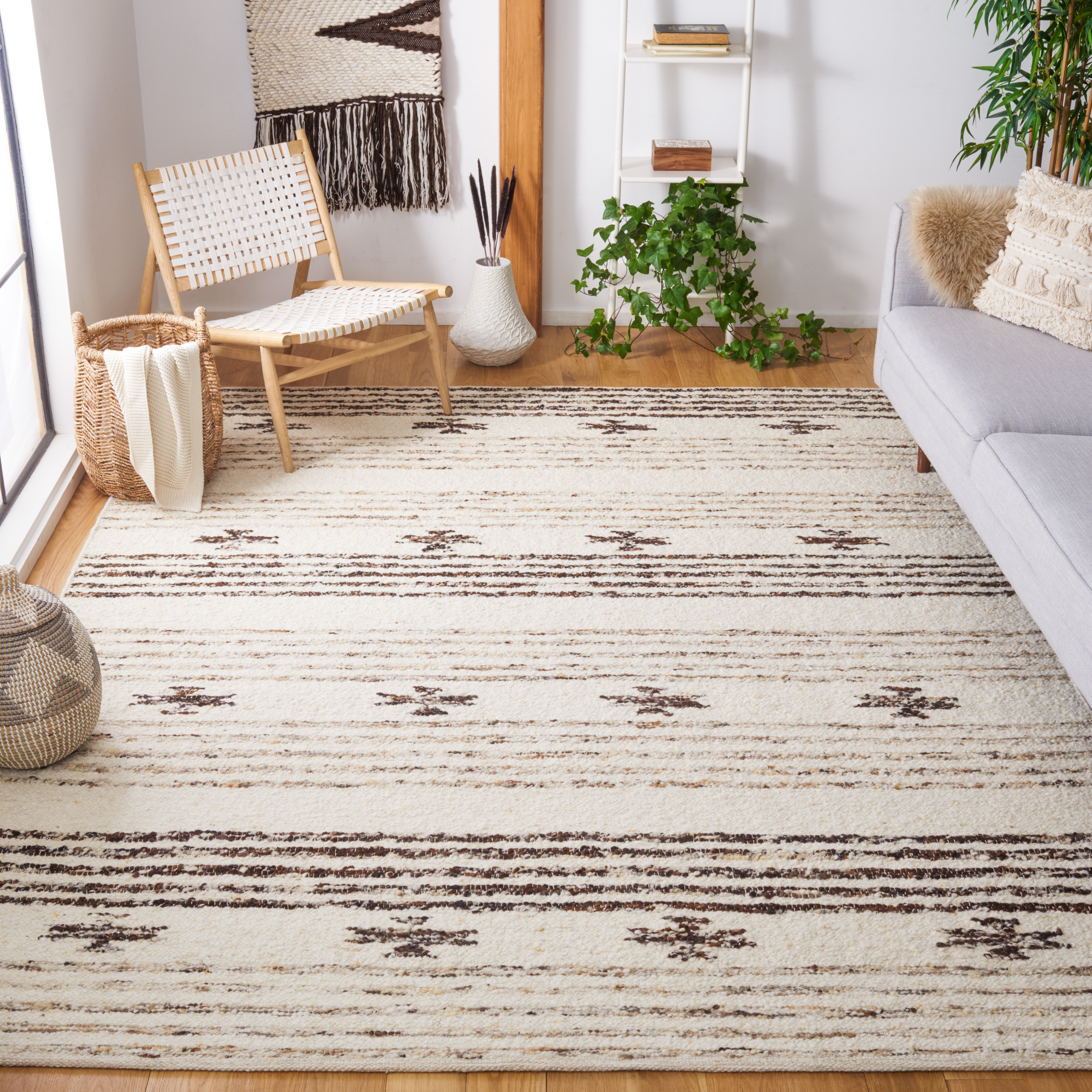 Union Rustic Abbie-Lea Hand Woven Wool and Cotton Area Rug & Reviews | Wayfair