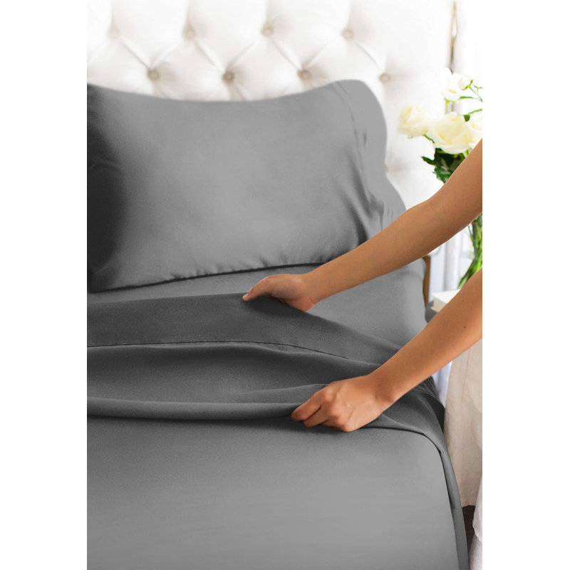 White Queen Deep Pocket Cotton Sheet Set