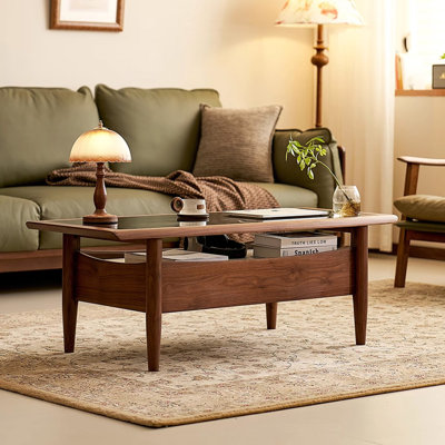 A practical Nordic-style coffee table