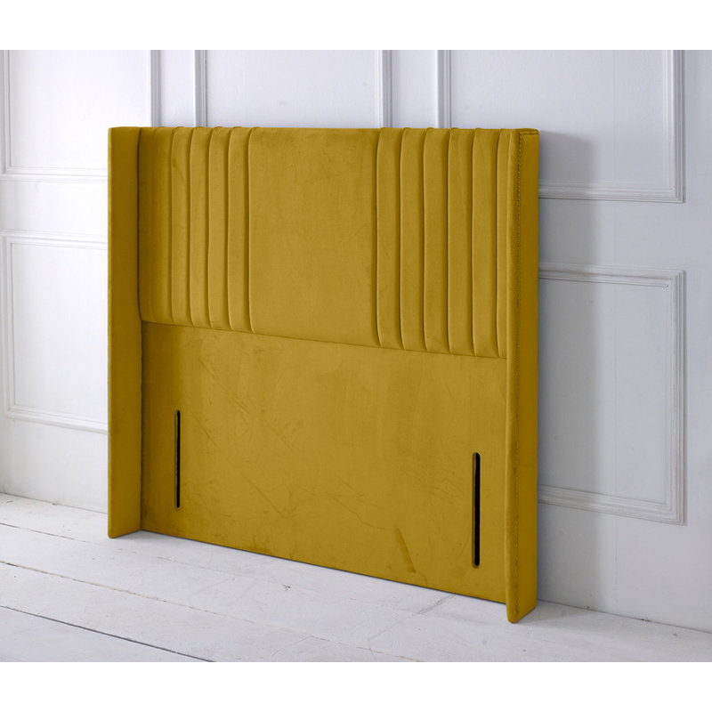 Upholstered Headboard, Single (3'), Turmeric