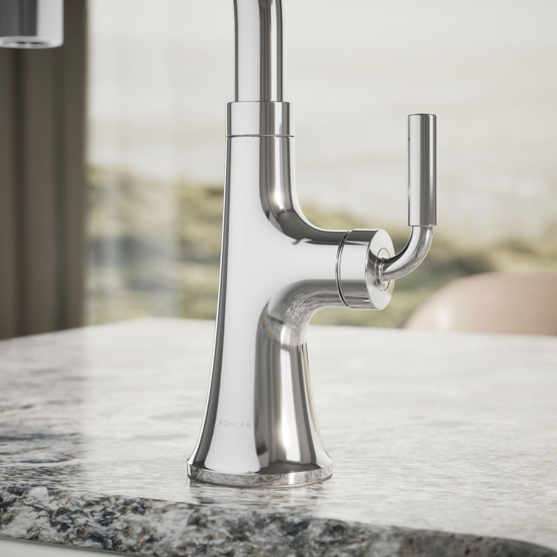Tone Single-Handle Bar Sink Faucet, Polished Chrome