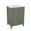 Meuble-lavabo 24 po avec lavabo en céramique, 1 porte à fermeture silencieuse et 2 tiroirs-1475532682