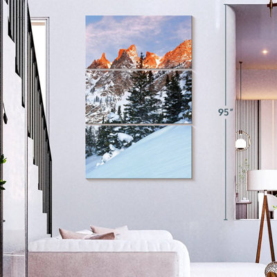 Alvord, parc national des montagnes Rocheuses, hiver