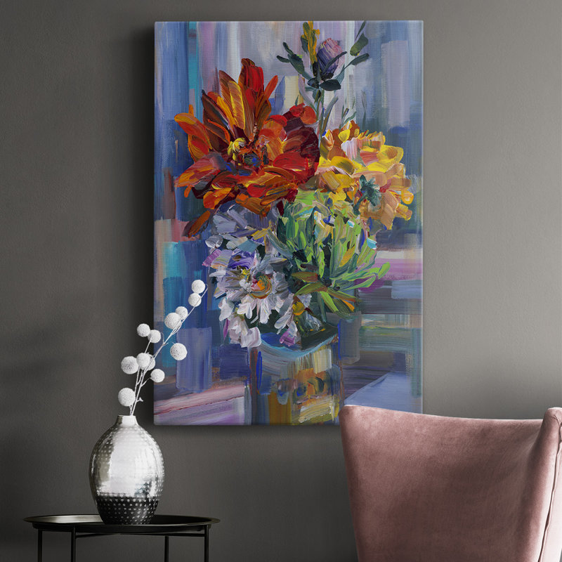 " Modern Bouquet ", 48" H x 32" W x 1" D