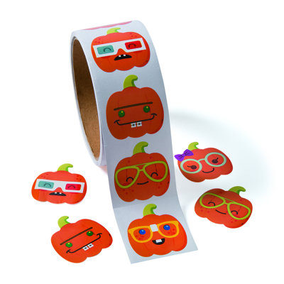 Paper Halloween Stickers