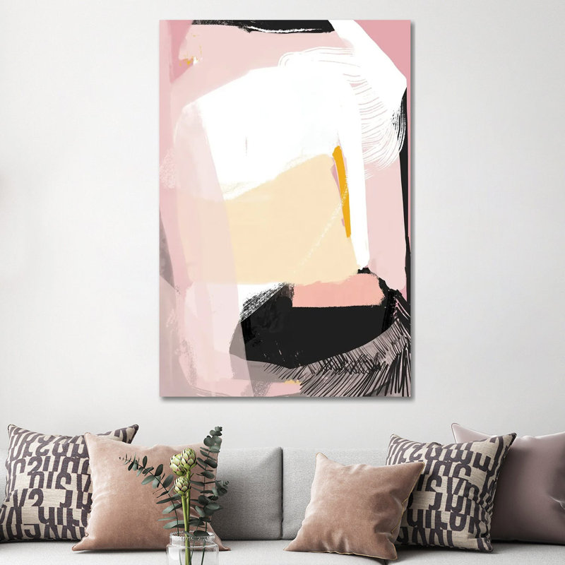 Some Abstract by Jilli Darling - Wrapped Canvas Painting, 152.5 cm H x 101.5 cm W