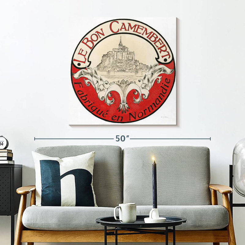 Nicci Vintage Cheese Label IV, 30" H x 30" W