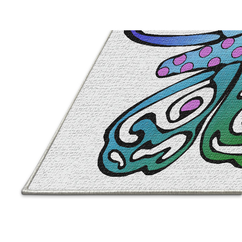 Tapis vert papillon, Rectangle 2 pi x 4 pi