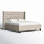 Lit plateforme tapissier à profil bas Ashton-465295644-465295645