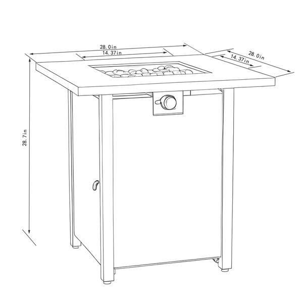 Dimensions du produit