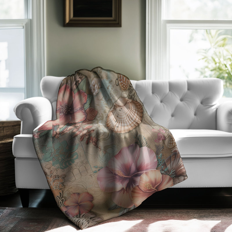 Throw Blanket, 80" L x 60" W