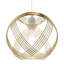 23cm H Metal Round Pendant Shade ( No Direct Attachment Method ) in Gold